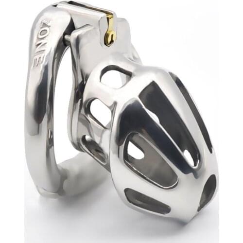 Stainless Steel Male Chastity Device With Openable Penis Rings,Metal Cock Cage,Chastity Belt,Penis Sleeve,BDSM Sex Toys For Men
