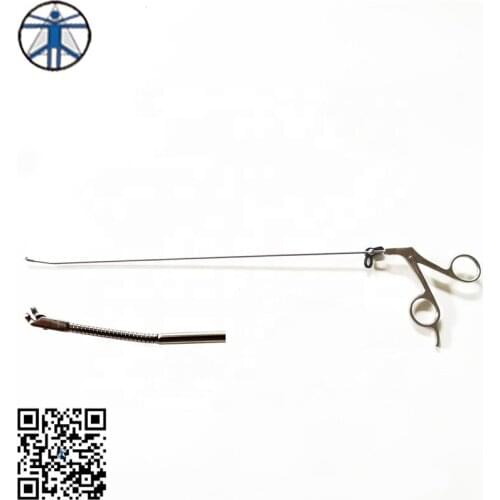 Spine instrument set transforaminal endoscope interlaminar spine endoscope flexible biopsy forceps