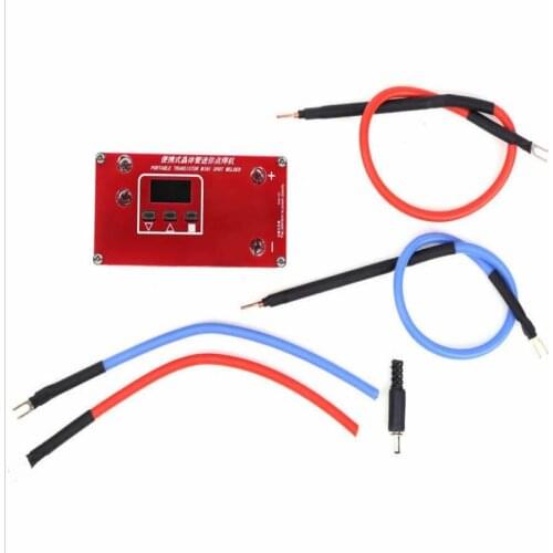 Portable TRANSISTOR MINI spot welder 18650 lithium battery spot welder can be used for a variety of battery capacitor power supp