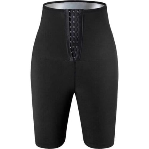 Yoga Shorts Leggings Corset Hip Lift Tights Push Up Body Fitness Workout Gym Sports Sauna High Waist Breasted Pants