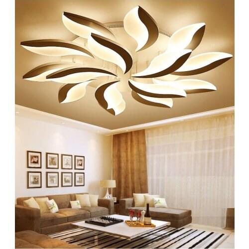 Led Ceiling Lamp Living Room White Simple New Home Modern Round Bedroom Creative Ceiling Lighting Atmosphere Nordic Hall Lamps