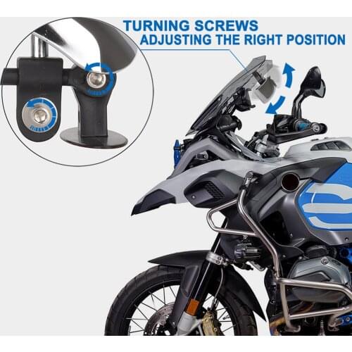 Motorcycle Universal Wide-angle Lens, Large Field Of View Mirror, 180 Degree Full Angle Of View, No Blind Spot Rearview Mirror