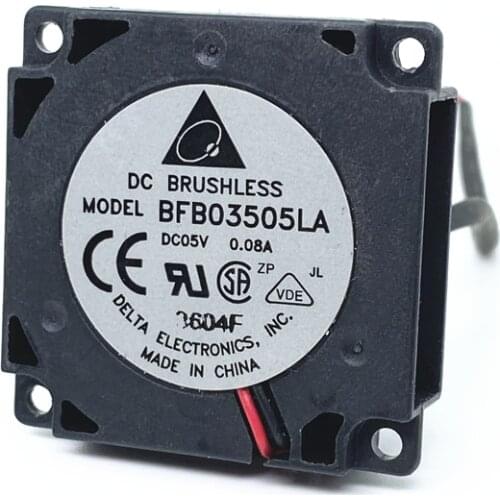 Delta BFB03505LA 3510 5V 0.08A 3.5CM 35MM Blower Fan Centrifugal Fan Notebook Cooling Fan 2pin