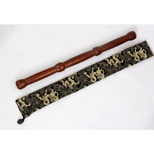 South American red sandalwood wood taiji tai chi ruler stick self-defense martial arts sticks Wooden kung fu qigong rods