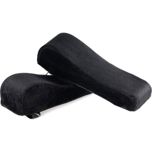 Chair Armrest Pads and Memory Foam Elbow Pillow for Forearm Pressure Relief Universal Chair Arm Cover 2pcs Set Health99