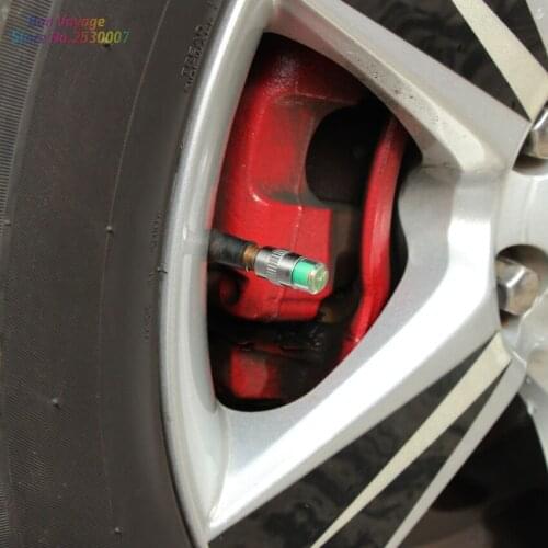 2.4bar Car Wireless Tire Pressure Cap Visual valve Cap For Mercedes Benz W211 W221 W220 W163 W164 W203 W204 C E SLK GLK CLS GL