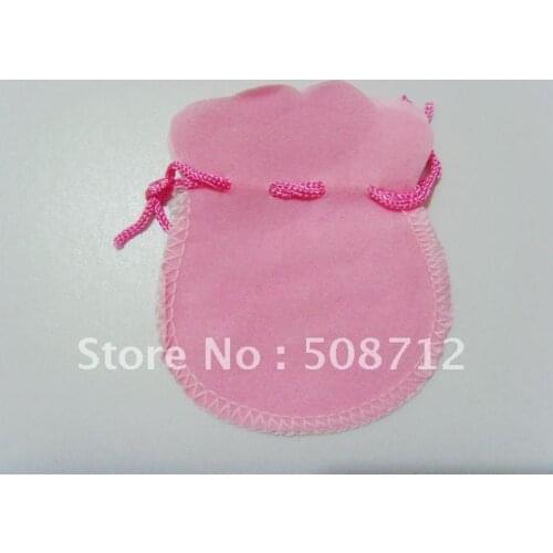 Free shiipng!!!!500pcs/lot pink color 9x12cm Gift Bags/Gift Pouch/Jewelry Bgas/Jewelry Pouch/Velvet Bags VB0007