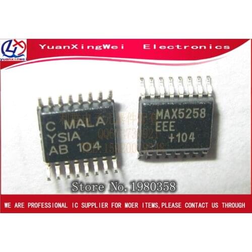 Free shipping MAX5258EEE MAX5258 IC DAC 8BIT OCTAL 5V R-R 16-QSOP 10PCS/LOT