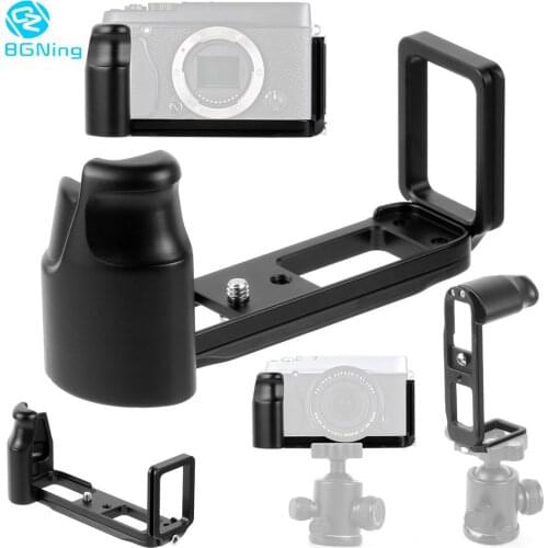 L Type Quick Release Plate Camera Hand Grip Stabilizer Vertical Board Bracket 1/4" Tripod Mount for Fujifilm X-E1 X-E2 XE1 XE2
