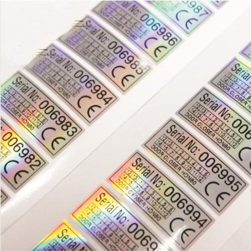 Customized Professional custom size & design self adhesive price label maker