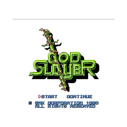 God Slayer - Haruka Tenkuu No Sonata Region Free 60 Pin 8Bit Game Card For Subor Game Players