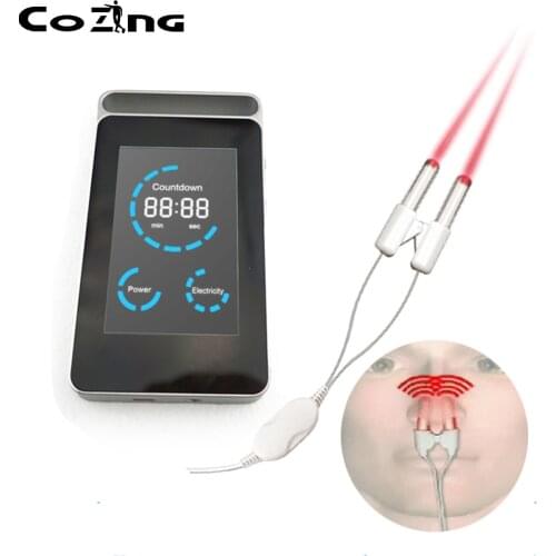 Body Nose Massage Laser Therapy Machine Nose Rhinitis Sinusitis Cure Low Frequency Laser