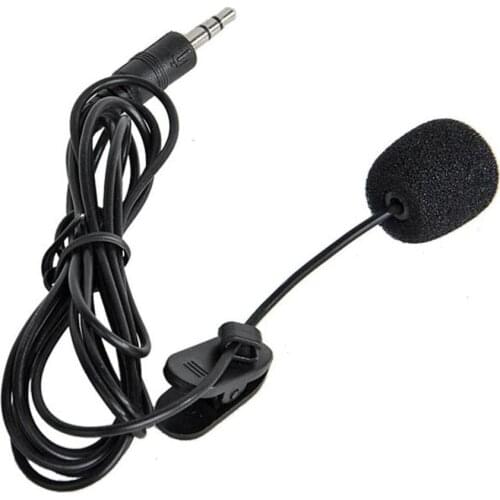 Mini Recording Tie Lapel Clip Microphone for Smart Phone Laptop PC Notebook микрофон