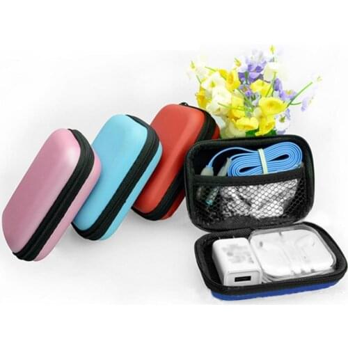 2020 New Coin Purse Portable Mini Wallets Travel Electronic SD Card USB Cable Earphone Phone Charger Storage Case Gift Pouch