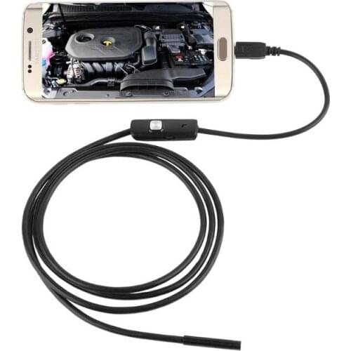 MOUNTAINONE 2017 New Arrival IP67 Endoscope Camera, Dia 7mm Len 1meter long scope Industrial Androw Camera