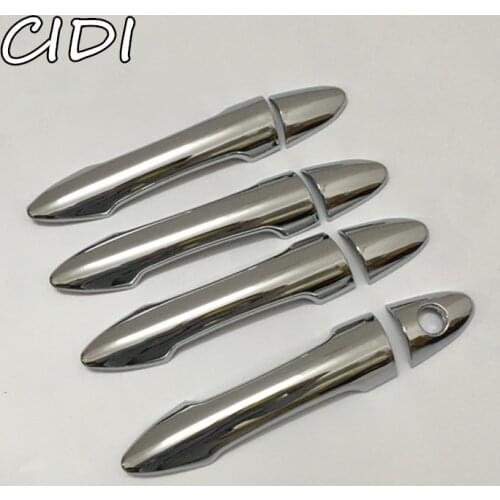 Car styling door handle cover trim fit For Kia Picanto Morning 2011-2015 ABS chome accessories