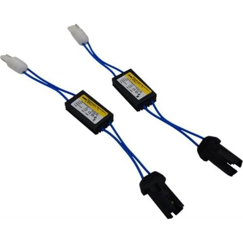 Decoder LED 501 T10 Error Load Resistor 90LM Hot! SH2 Car Light Accessories Car Lights 2pcs 12V Warning Canceller