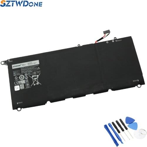 SZTWDONE JHXPY JD25G Laptop Battery For Dell XPS 13 9343 XPS13 9350 13D-9343 P54G 0N7T6 5K9CP RWT1R 0DRRP 56WH