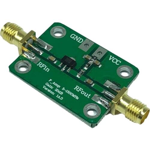 5-1500mhz Gain 20dB RF Ultra Wide Band Power Amplifier Module diy Electronic Parts Accessories
