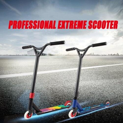 New High-end 6061Aviation Aluminum Alloy Professional Extreme Sports Scooter Freestyle Street Surfing Kick Scooter Stunt Scooter