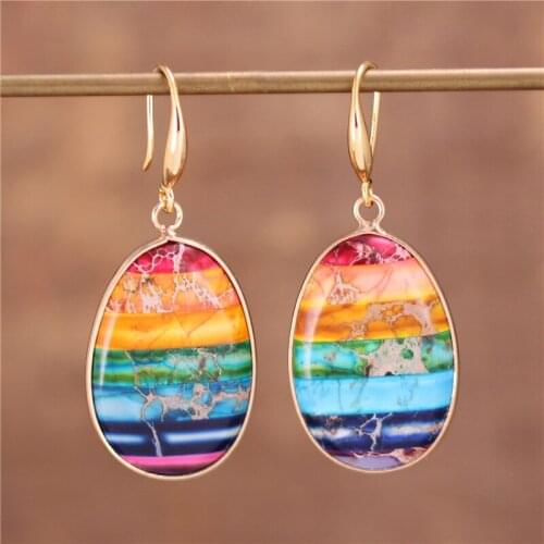 YUETONG Women's Gold Earrings