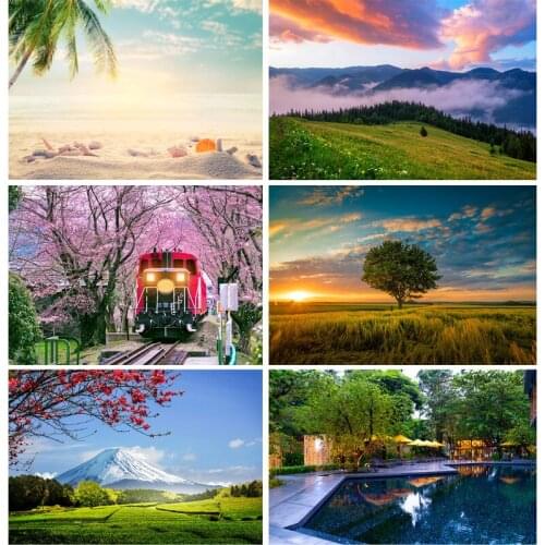 Forest Tree Spring Landscape Nature Scenery Photography Backdrops Props Vinyl Background For Photo Studio Shoot 21808OUY-04