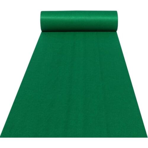 Green Carpets Wedding Aisle Runner Rug Aisle Carpet indoor Outdoor Weddings party Thickness:2 mm