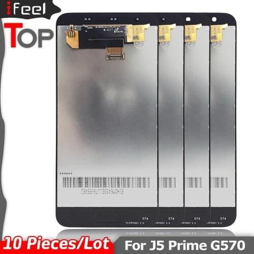10 Pieces/Lot For Samsung Galaxy J5 Prime G570 G570F On5 2016 G5700 LCD Display Touch Screen Single/Double Hole Replacement