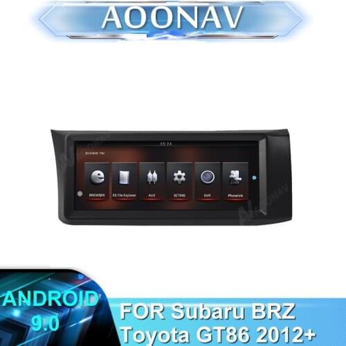 2din android car radio multimedia player FOR-Subaru BRZ Toyota GT86 2012-2019 car touch screen GPS navigation stereo autoradio