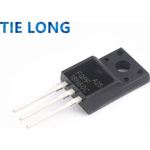5PCS FQPF18N60 TO220F FQPF18N60C K18A60 18NM60N TO-220F
