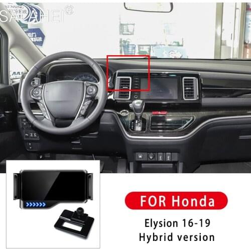 2021Electric Car Mobile Phone Holder For Honda Elyslon 2016 2017 2018 2019 Hybrid Version Air Vent Clip Mount Mobile Cell Stand