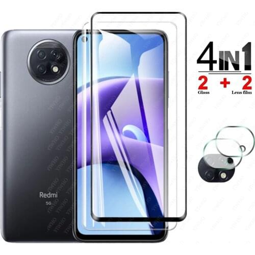 For Xiaomi Redmi Note 9T 5G Glass Tempered Screen Protectors Protective Glass on Redmi Note 9T Camera Lens Glass Note9T 5G Film