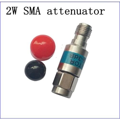 2W SMA-JK Coaxial RF Attenuator ,DC to 6.0GHz ,50ohm,1db,2db.3db,5db,6db,10db,15db,20db,30dB