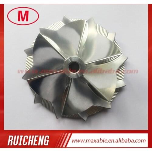 GT15-25 47.00/61.98mm 6+6 blades high performance turbocharger billet/milling/aluminum 2618 compressor wheel