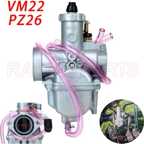 Motorcycle Carb VM22 PZ26 26mm Carburetor For Kayo BSE chinese 125cc Dirt Bike Pit Bike ATV QUAD Motocross