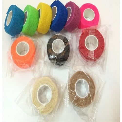 1PC 4.5m Colorful Elastoplast Self Adhesive Elastic Bandage Sports Knee Finger Ankle Palm Shoulder Wrap Tapes