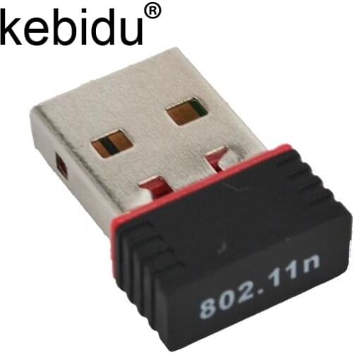 Kebidu Mini USB 150M Network LAN Card 150Mbps WiFi Wireless Adapter 802.11 n/g/b RT For phone notebook Pro Air Win Xp 7