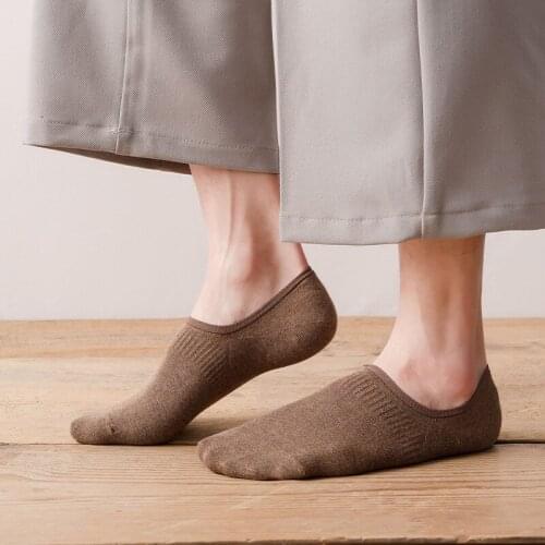 Men Socks Slippers Fashion New Spring Summer Ankle Socks Short Invisible Cotton Socks Breathable Casual Men Cotton High Quality