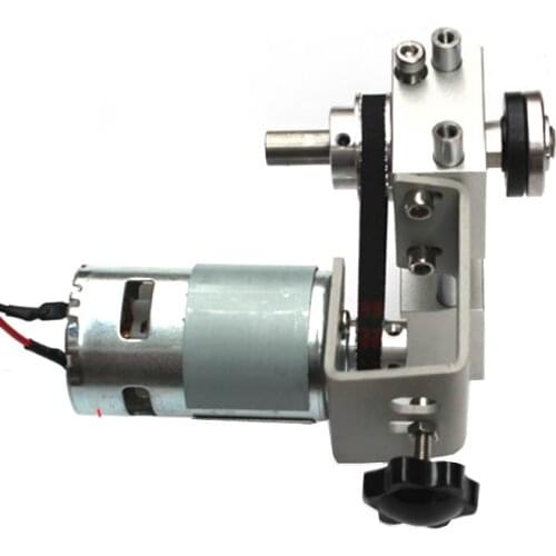 Mini Table Saw Lifting Spindle DIY Woodworking Cutting Polishing Spindle Saw Bearing Seat Shaft and Ball Bearing Spindle Motor