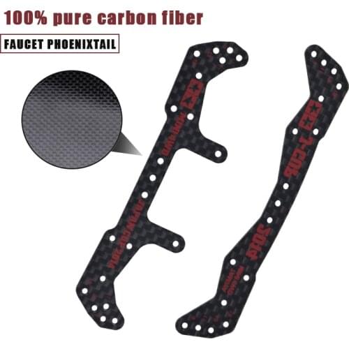 1.5mm J-CUP 2014 Model 95042 95043 Carbon Fiber Front And Rear Panels Suitable For Tamiya MINI 4WD Toy Car Carbon Fiber Parts
