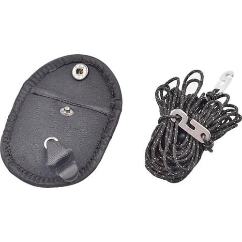 Outdoor Portable Towel Clothesline Hotel Clothesline Camping Gear Equipment Windproof Hanging Line 3.5m Survival Tool Fitness