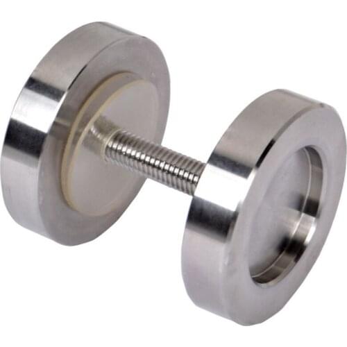 Black Carbon steel and Stainless steel Interior antique barn sliding door handle knob