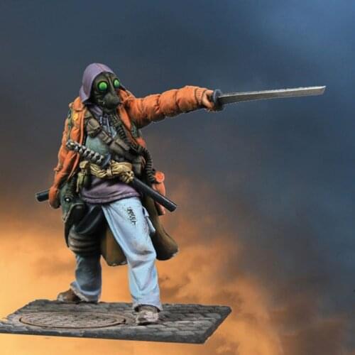 Self-assembled New Unassembled 1/35 model man stand Resin Figure Unpainted Model Kit