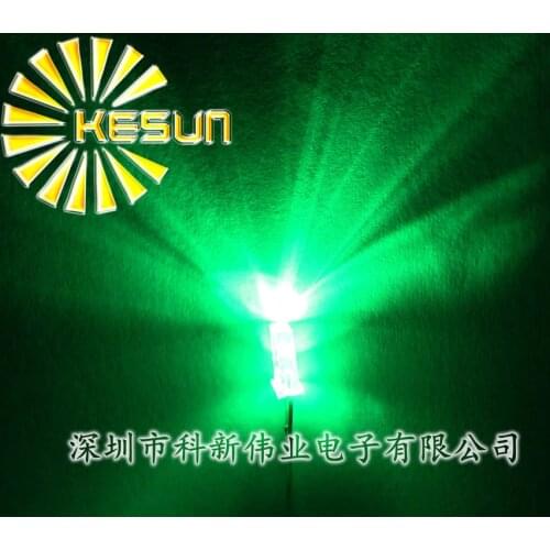 1000PCS x 257 Jade Green White Blue Red Yellow LED Water Clear 2*5*7mm Rectangle Ultra Bright Square LED Long Leg