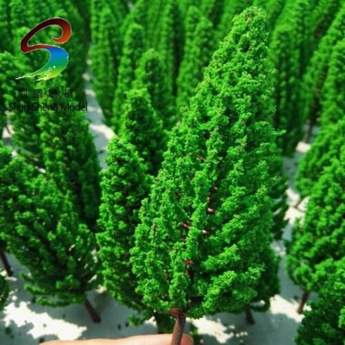 11cm Scale model flower tree for model train railroad scenery accessory trees model
