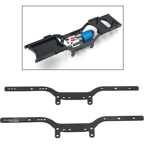 2Pack of RC Frame Rails for 1:12 MN D90 D91 99S Model Crawler Trucks Car Spare Parts