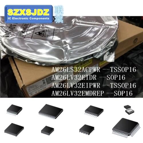 5pcs AM26LS32ACPWR AM26LV32EIDR AM26LV32EIPWR AM26LV32EMDREP SA32A AM26LV32EI SB32 A26LV32EMP AM26LS32ACPW AM26LV32EIPW
