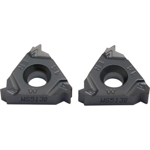 20PCS WS5125 16ER14W fast drilling U blade universal tool thread insert