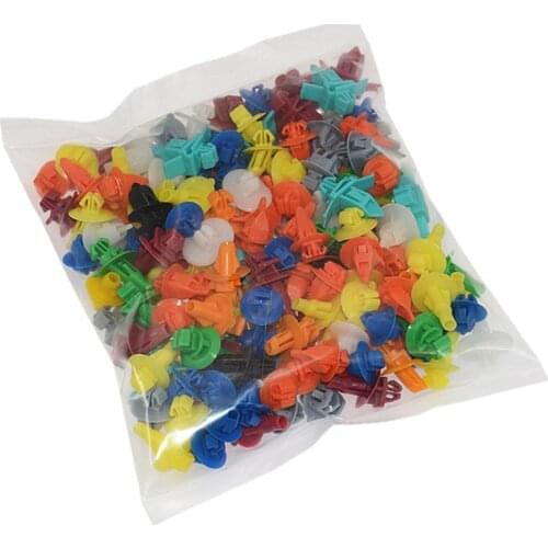 50PCS Mixed Fastener Rivet For Toyota Highlander Land Cruiser Prado 4Runner FJ Cruiser Prius Auto Trim Wheel Arch Fender Clip