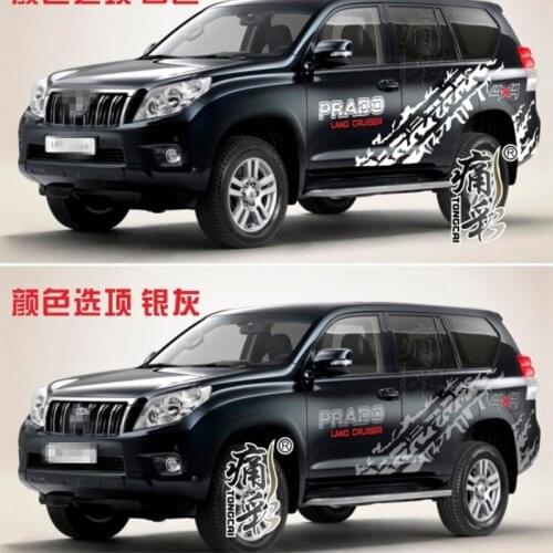 Car stickers FOR Toyota Prado 2008-2021 body modification personalized custom fashion SUV decal film